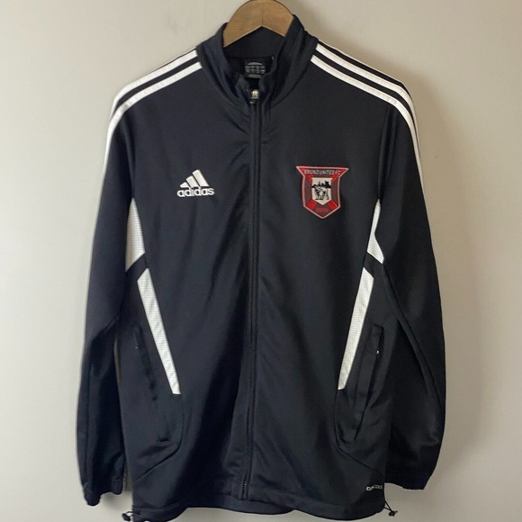 Adidas Mens Climacool Full Zip Jacket Size S Athletic Soccer Training Breathable - Picture 2 of 11